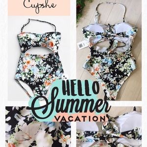 NWT Cupshe one piece swimsuit